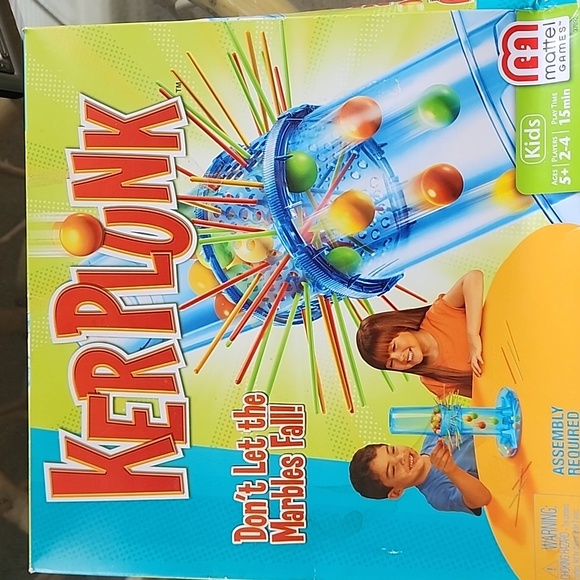 Mattel Games Mattel Kerplunk Marble Game All Pieces Included 24